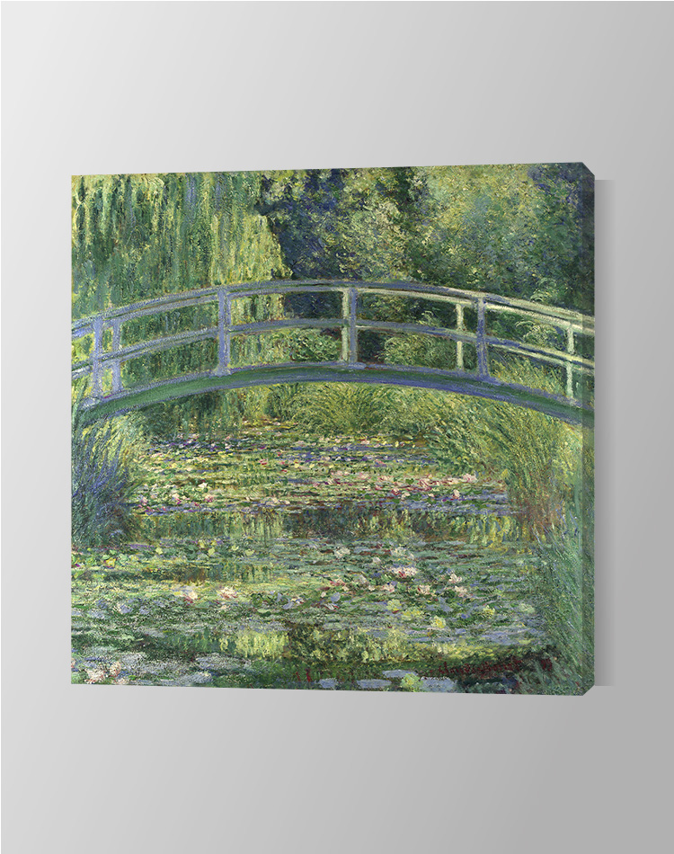 The Water-Liliy Pond Canvas – Claude Monet