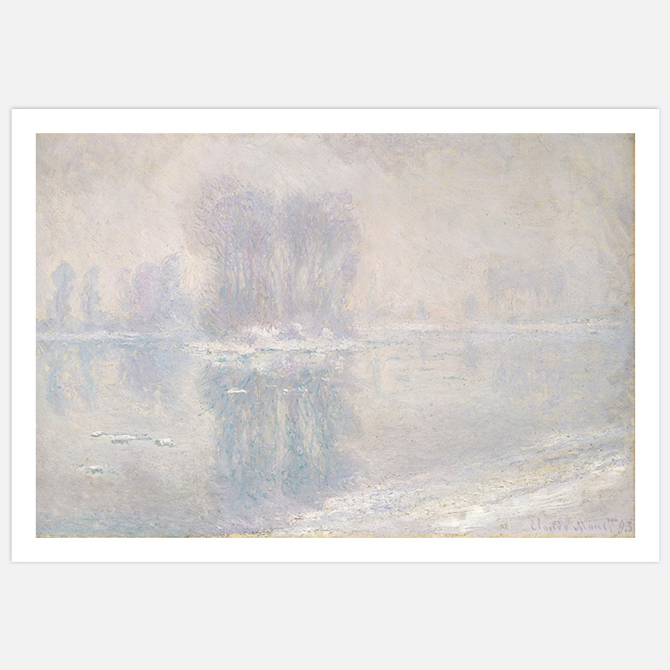 Monet – Ice Floes Art Print