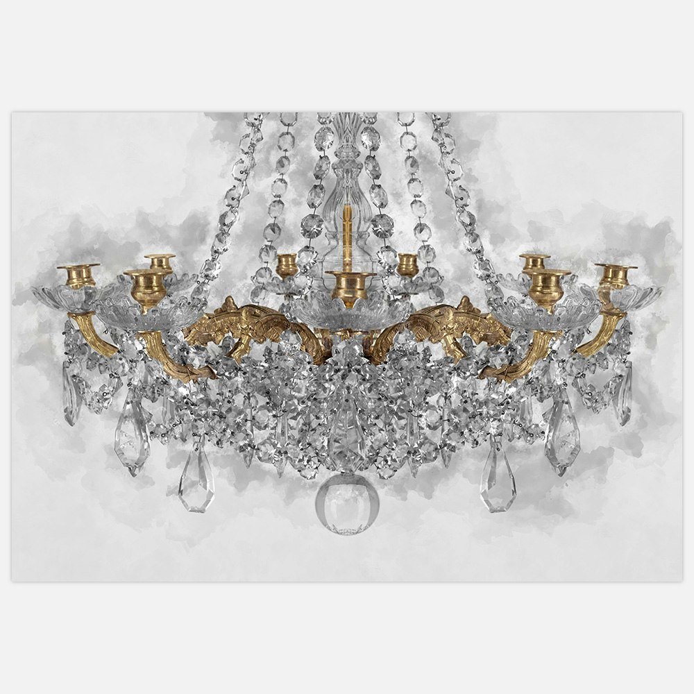 Chandelier inspiration – Fine Art Print