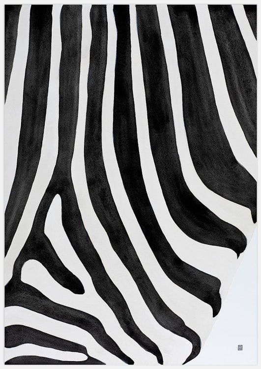 Zebra Pattern Art Print