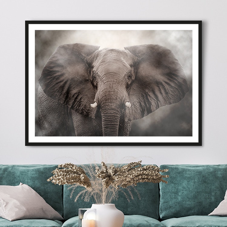 Elephant Art Print