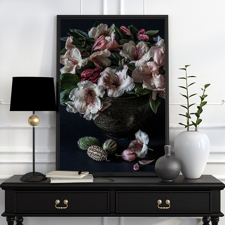 Rhododendron Wardii inspiration – Fine Art Print