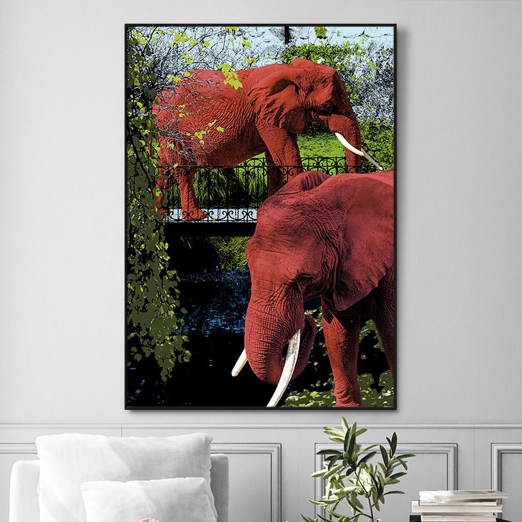 Elephant Park inspiration – Fine Art Print