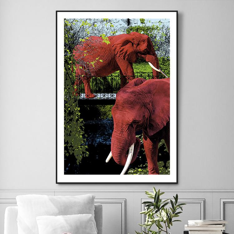 Elephant Park inspiration – Fine Art Print