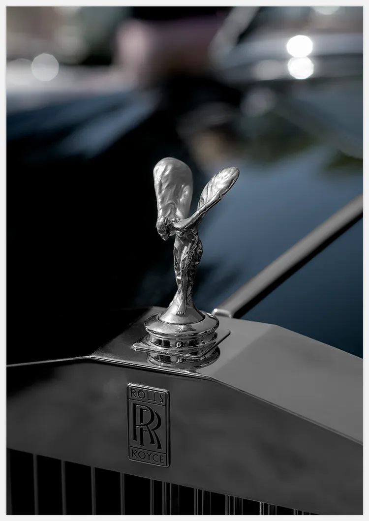 Rolls-Royce Ornament Art Print