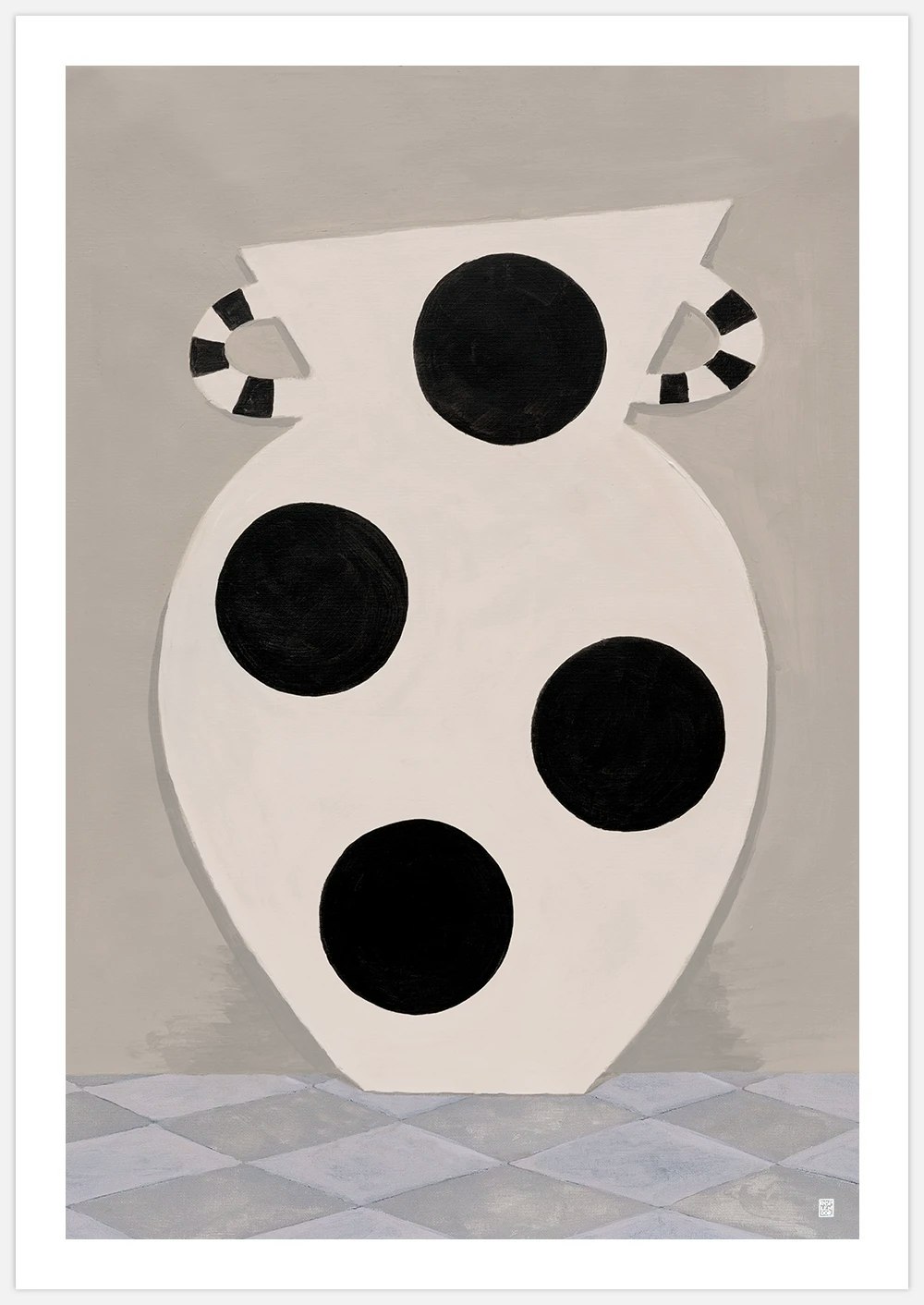 Dot Pot Art Print