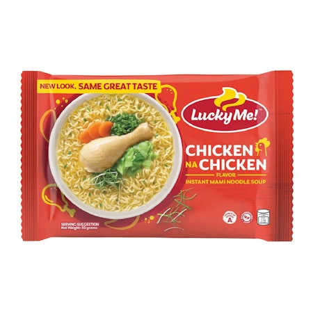 Lucky Me! | Chicken na Chicken Flavor Instant Mami Noodle Soup 55g