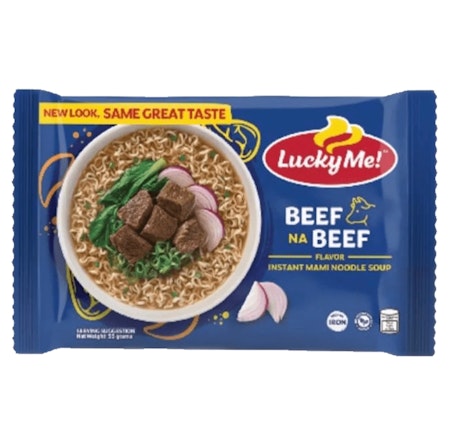 Lucky Me! | Beef na Beef Flavor Instant Mami Noodle Soup 70g