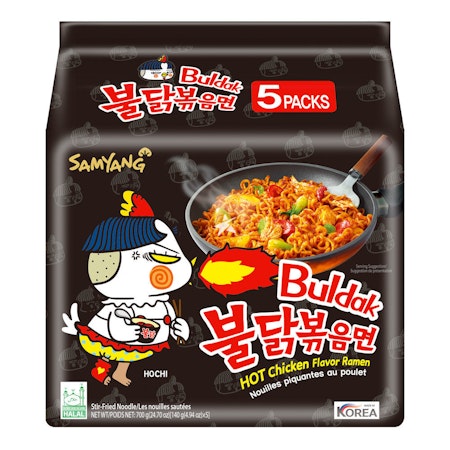 SAMYANG | Buldak (Hot Chicken Flavor Ramen) Original (5 packs) 700g