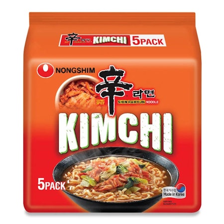 NONGSHIM | Shin Kimchi Ramyun (5 packs) 600g