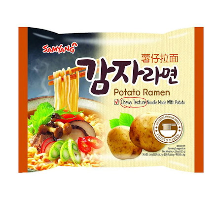 SAMYANG | Potato Ramen (Chewy Texture Noodle Made with Potato) 120g