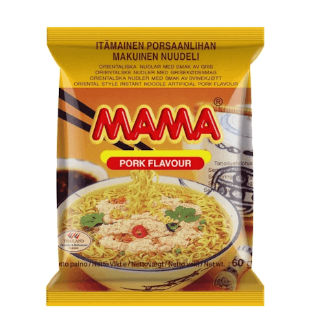 MAMA | Oriental Style Instant Noodles Pork Flavour 60g