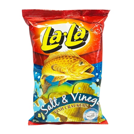 La-La | Fish Crackers Salt & Vinegar Flavour 100g