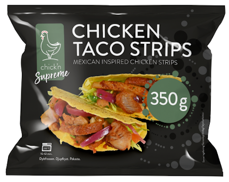 CHICK'N SURPREME | Chicken Taco Strips (Mexican Inspired Chicken Strips) 350g