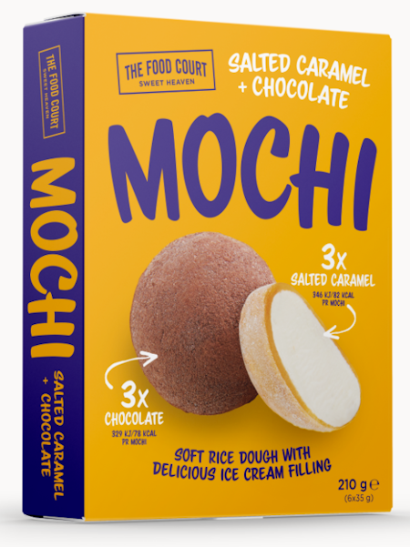 THE FOOD COURT | Mochi Salted Caramel + Chocolate 210g