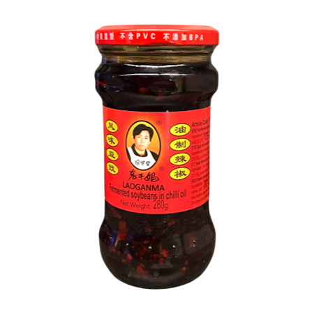 LAOGANMA | Fermented Soybeans in Chilli Oil 280g