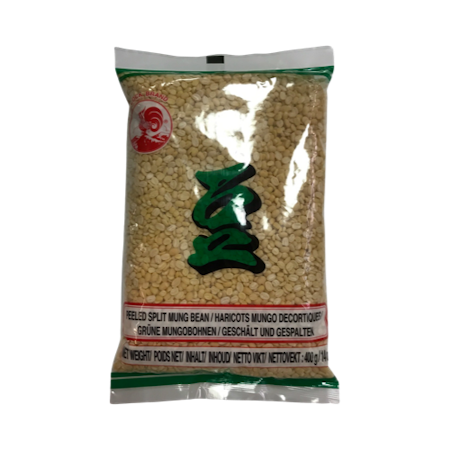 COCK BRAND | Peeled Split Mung Bean 400g