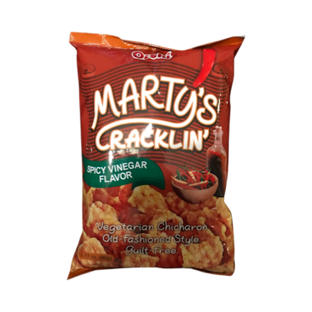 Oishi | Marty's Cracklin' (Spicy Vinegar Flavor) 90g