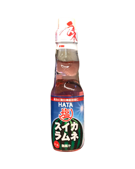 HATA KOSEN | Ramune Watermelon Soda Pop Drink 200mL