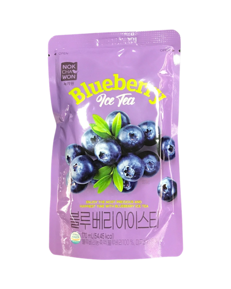NOK CHA WON | Blueberry Ice Tea 170mL