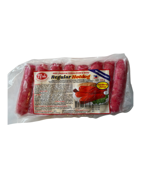 Nidas Hotdog Regular 500g