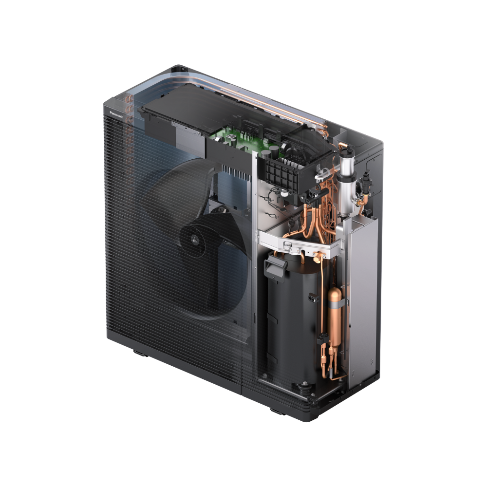 PANASONIC LUFT/VATTEN WH-WDG07LE5 7 KW och PANASONIC WH-ADC0509L6E5A 6KW