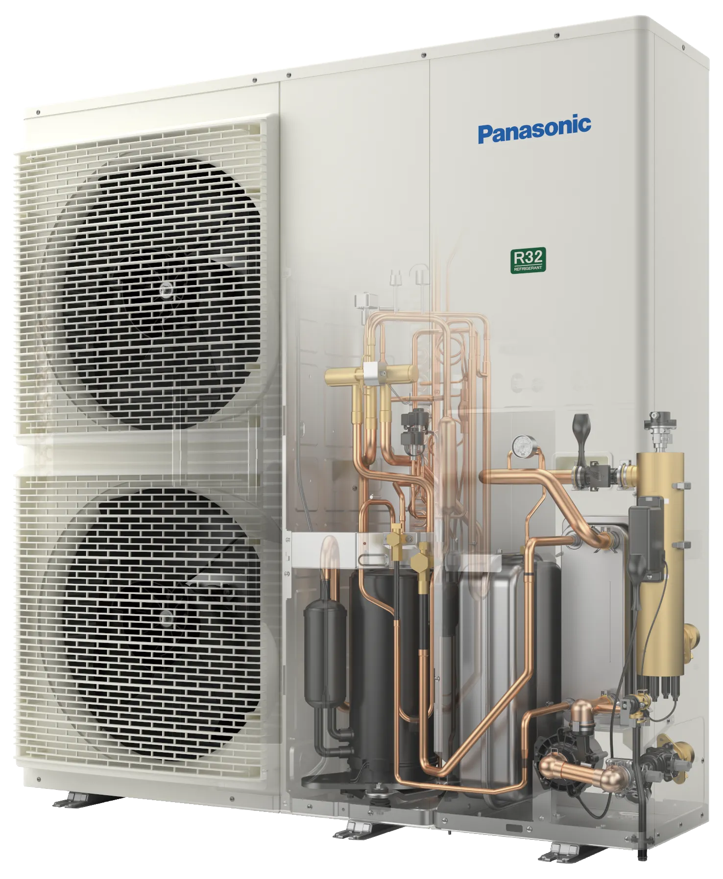 Panasonic Aquarea T‑CAP Monoblock Trefas 12kW WH-MXC12J9E8 Luft/vattenvärmepump
