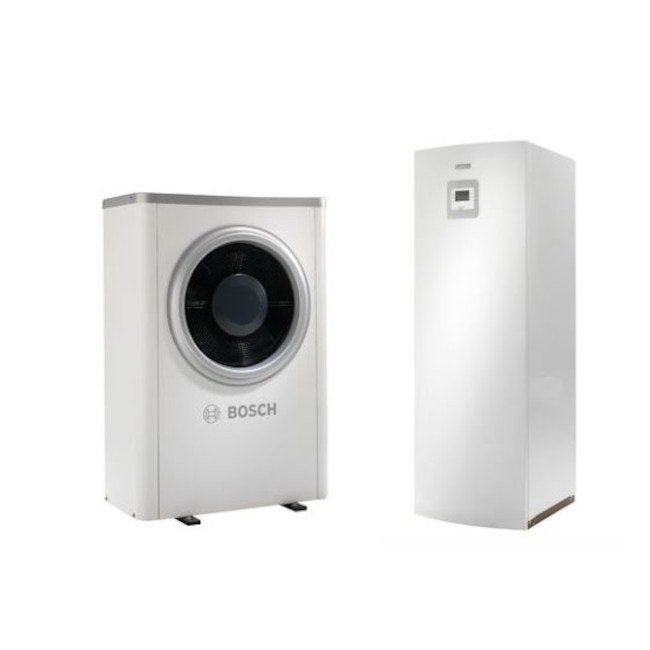 Bosch Compress 7000 CS AWi 7 kW + Elpanna 6000 AWM 5-9 inklusive Monterat & Klart