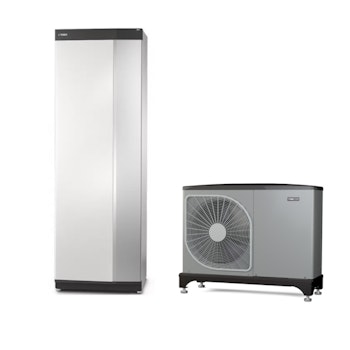 Nibe F2050-10 och VVM S320 Luft-vattenvärmepump inklusive Monterat & Klart