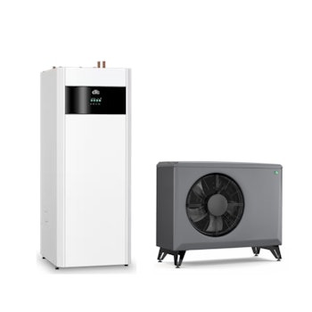 CTC EcoZenith i360 Låg + CTC EcoAir 610M inklusive Monterat & Klart