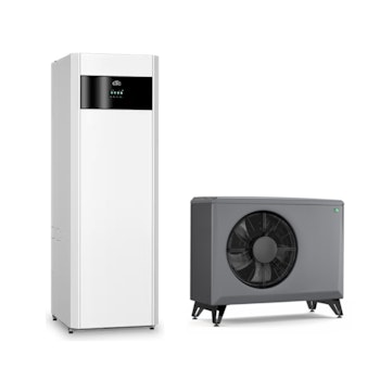 CTC EcoZenith i360 Hög + Eco Air 614M inklusive Monterat & Klart