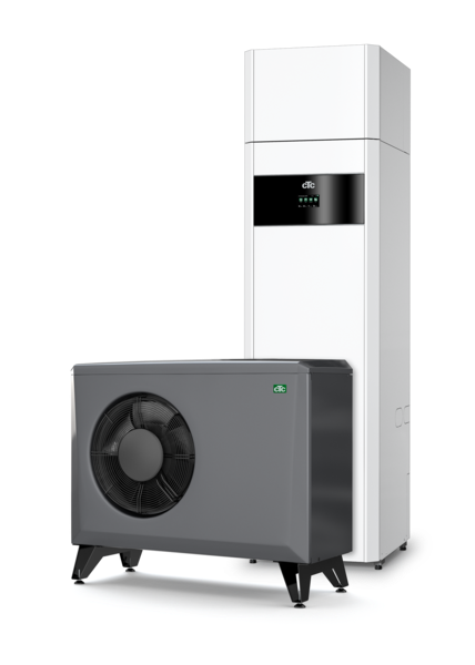 CTC EcoVent i360F + CTC EcoAir 614M Luft/vattenvärmepump inklusive Monterat & Klart