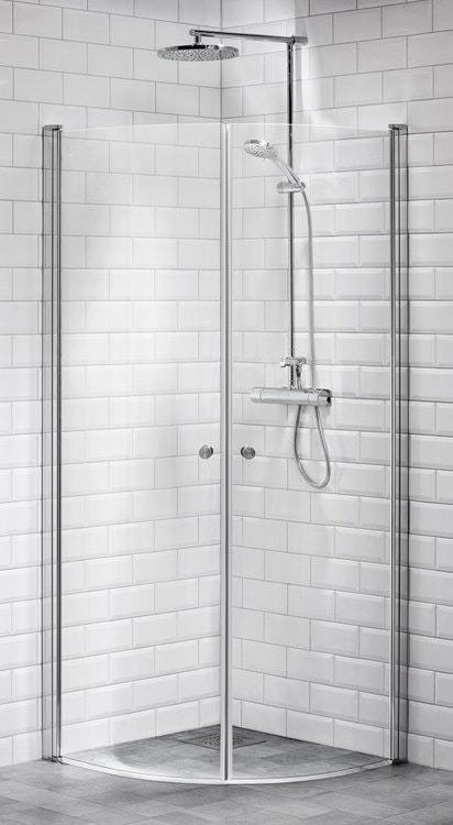 Monterat & Klart Installation - Exklusive Duschväggar (2 st) - Badhemma  allt för ditt badrum