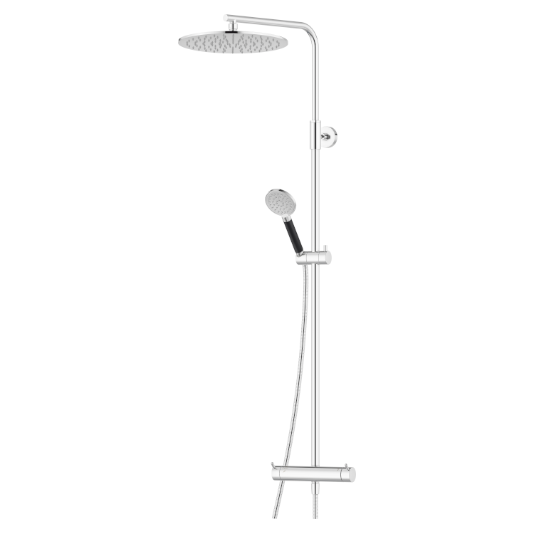 Mora INXX krom takdusch 160cc inklusive Monterat & Klart