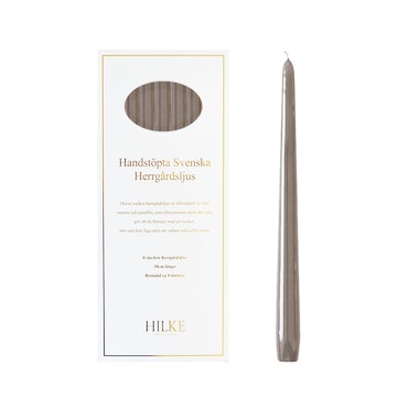 HILKE COLLECTION - Herrgårdsljus 6 -pack, lin