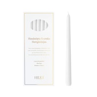HILKE COLLECTION - Herrgårdsljus 6-pack, vit glans