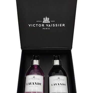 VICTOR VAISSIER - Lavende handtvål + handlotion Giftbox