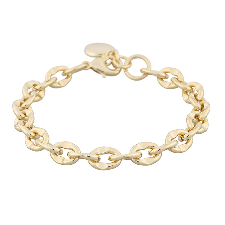 Presenttips Cathy small chain armband i guld från Snö of Sweden.
