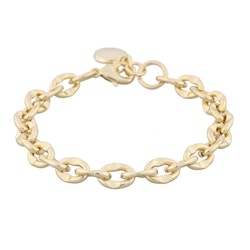 SNÖ OF SWEDEN - Cathy small chain armband, guld