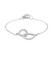 SNÖ OF SWEDEN - Ciel chain armband, silver