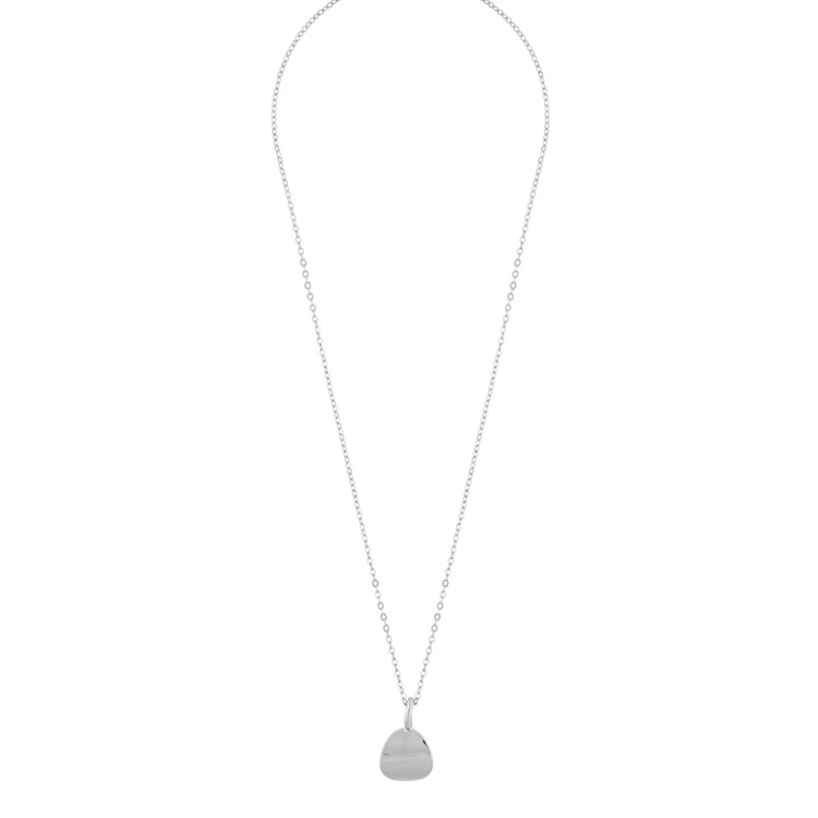 Fina halsbandet Nicki pendant i silver 42cm från Snö of Sweden.