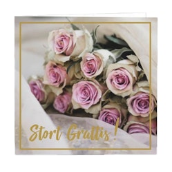 CARD STORE, gratulationskort - Stort grattis
