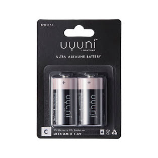 C batterier från Uyuni lighting.