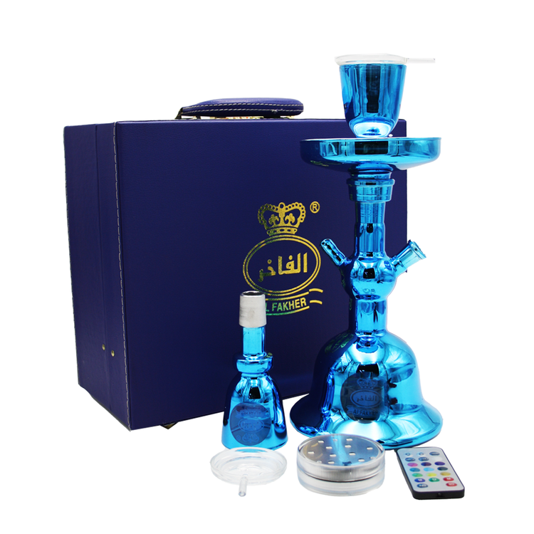 Al-Fakher - Glas Vattenpipa / Shisha LED