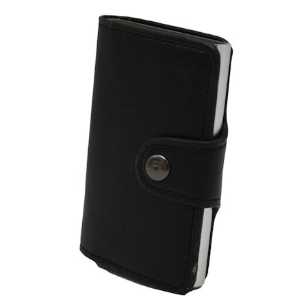 Skydd Plånbok Korthållare 5st Kort -med Knapp, RFID