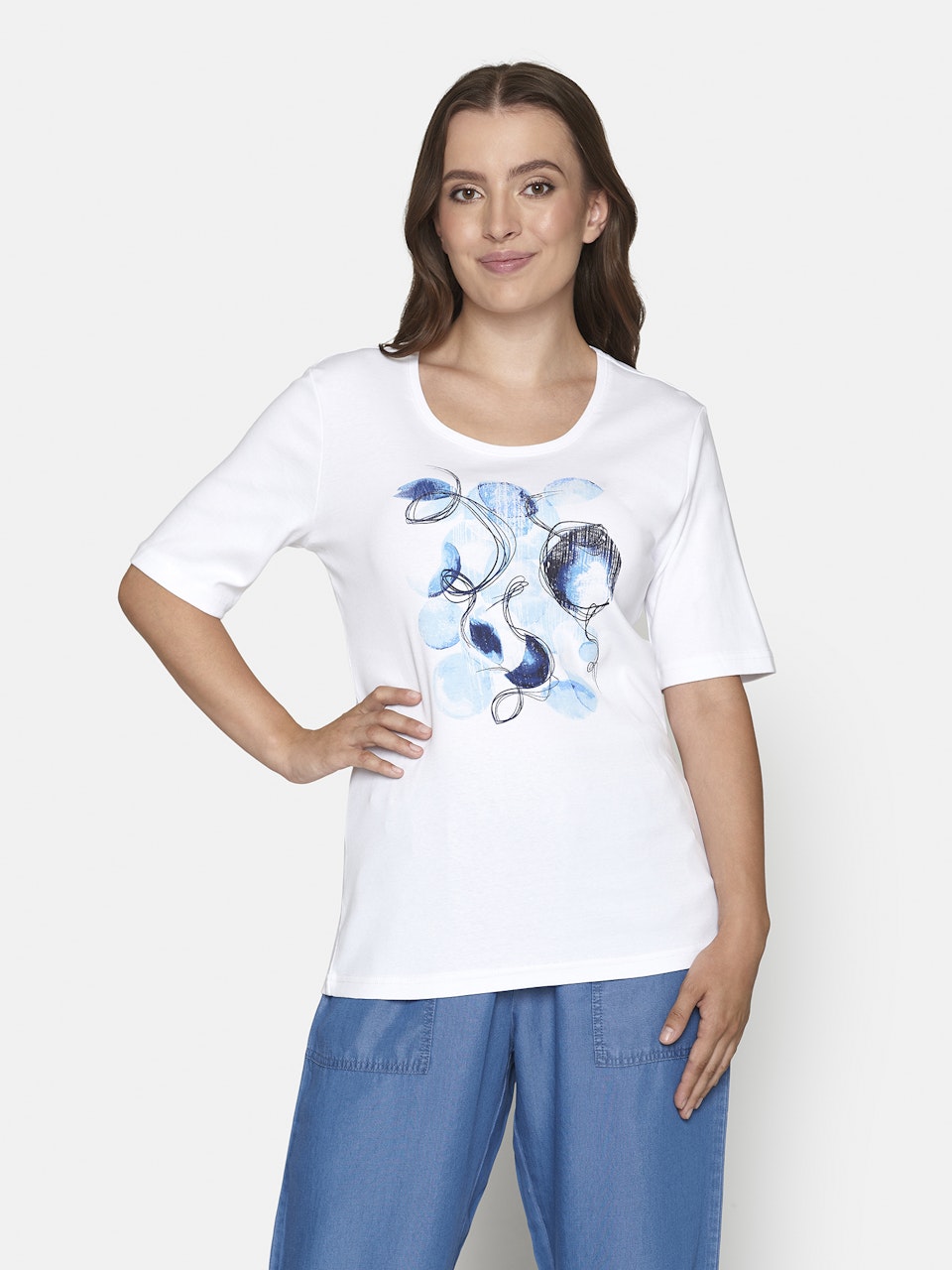 Topp 100% Bomull (ROSA PRINT)