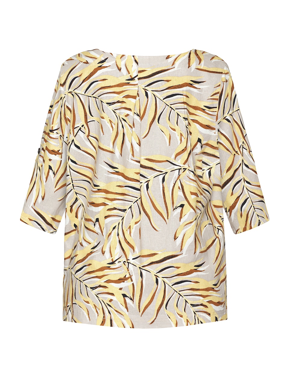 Topp lin/viskos (BLÅ/BEIGE) (4XL KVAR)