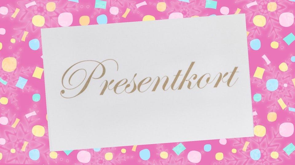 Presentkort