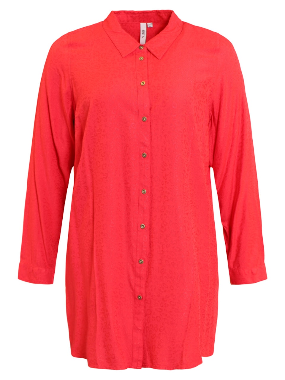Skjortblus (HALLONRÖD) (56 KVAR)