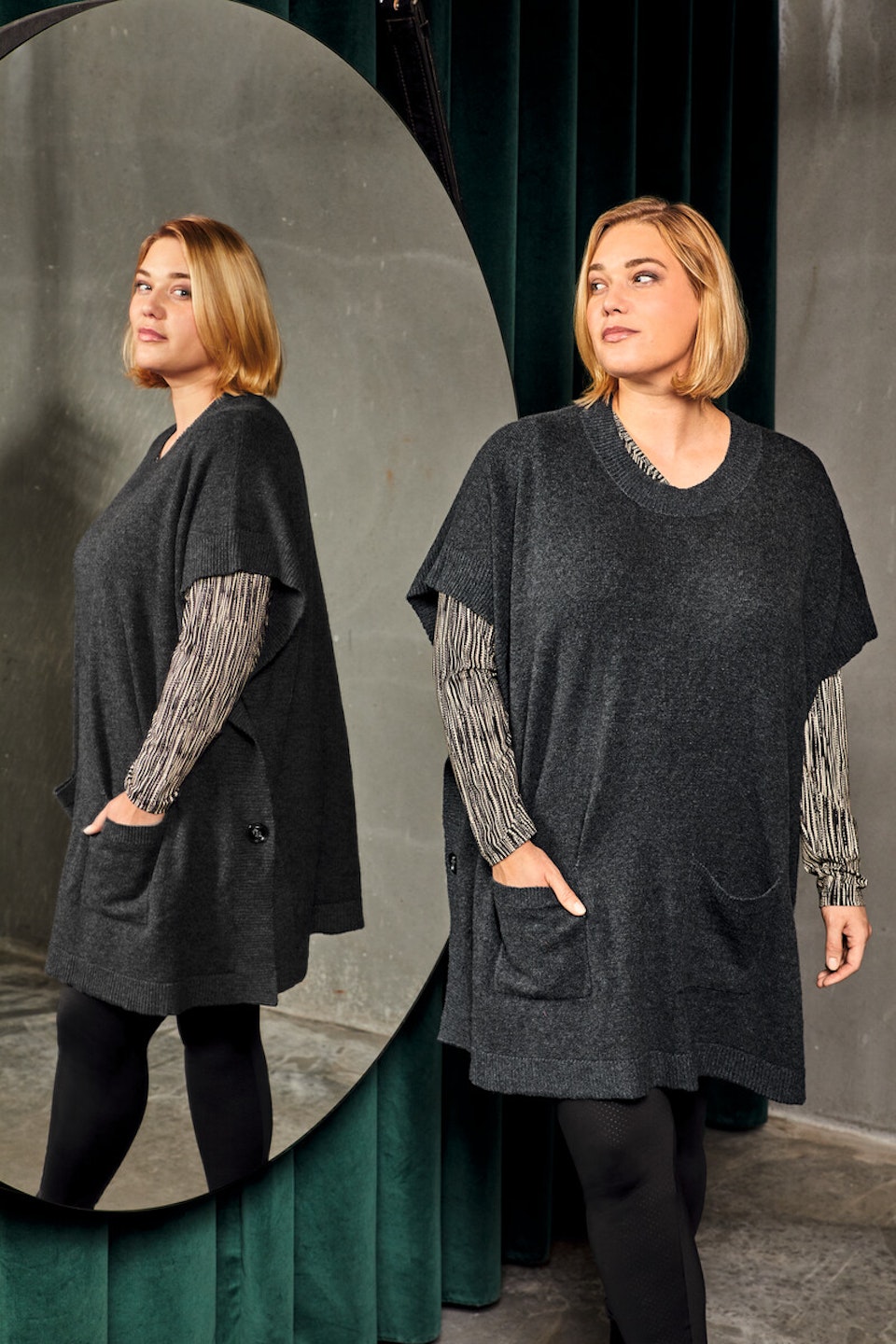 Poncho/tröja OPENH